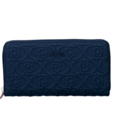 Portafogli Donna Liu Jo - Ecs Xl Zip Around - Blu