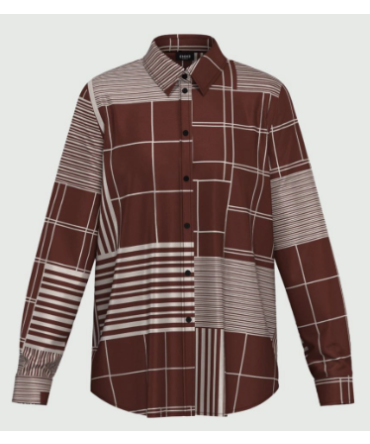 Camicia semi aderente in twill EMME-MARELLA