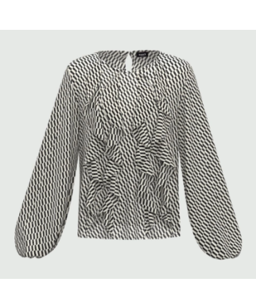 Camicia con rouches EMME-MARELLA