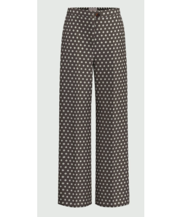 Pantalone in twill stampato EMME MARELLA EMMBAOBAB