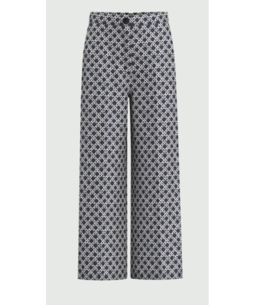 Pantaloni in twill - BLU EMMCARAFFA EMME MARELLA