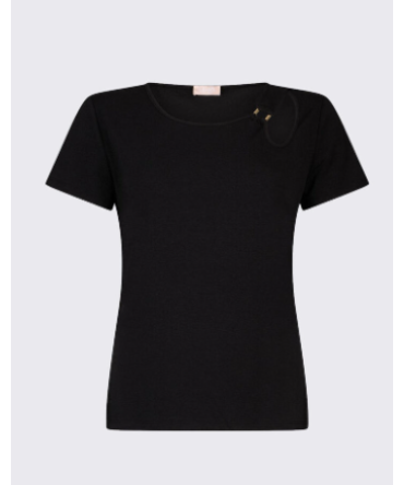 T-shirt con cut-out liu jo