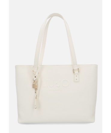 Shopping bag Liu Jo con logo tono su tono